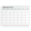 Wall Storage-Kirkland's Home Our Month Acrylic Dry Erase Board White
