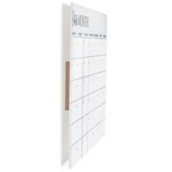 Wall Storage-Kirkland's Home Our Month Acrylic Dry Erase Board White
