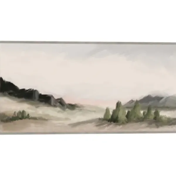 Framed Art-Kirkland's Home Out West Landscape Framed Wall Art Gray/Black/Green