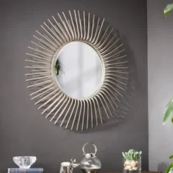 Decorative Mirrors-Kirkland's Home Oversized Sunburst Wall Mirror