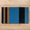 Curtains & Drapes-Kirkland's Home Oxford Navy Thermal Curtain Panel Set, 96 In. Blue