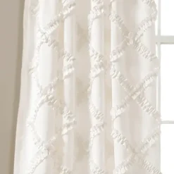 Curtains & Drapes-Kirkland's Home Oxford Teal Thermal Curtain Panel Set, 84 In. Blue/Green