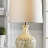 Table Lamps-Kirkland's Home Painted Mercury Glass Table Lamp White/Silver