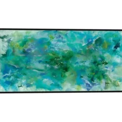 Framed Art-Kirkland's Home Pandorum From Above Framed Canvas Art Blue/Green