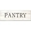 Wall Quotes & Signs-Kirkland's Home Pantry Script Canvas Art Print White
