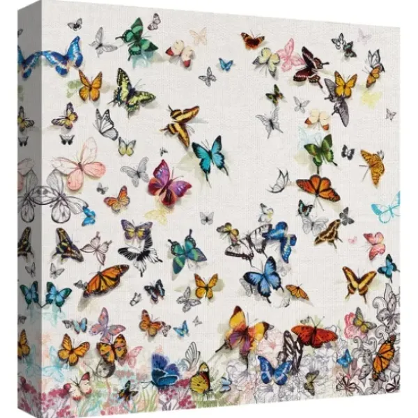 Canvas Art-Kirkland's Home Papillon Canvas Art Print Multi