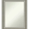 Decorative Mirrors-Kirkland's Home Parlor Silver Framed Wall Mirror