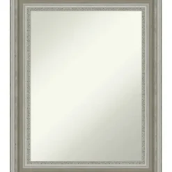 Decorative Mirrors-Kirkland's Home Parlor Silver Framed Wall Mirror