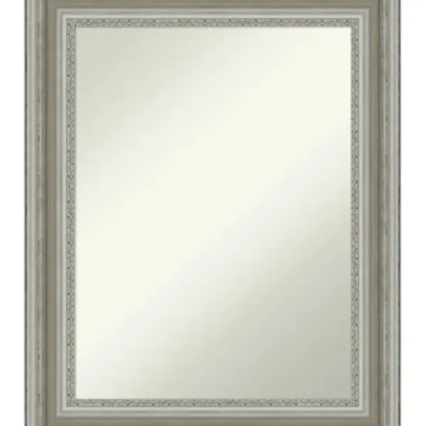 Decorative Mirrors-Kirkland's Home Parlor Silver Framed Wall Mirror