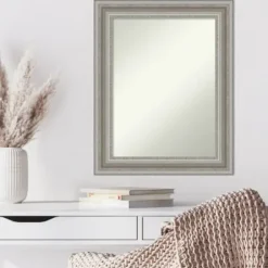 Decorative Mirrors-Kirkland's Home Parlor Silver Framed Wall Mirror