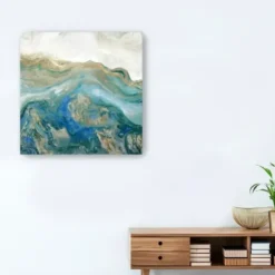 Canvas Art-Kirkland's Home Passage I Giclee Canvas Art Print Blue