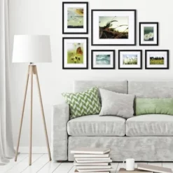 Gallery Wall Frames-Kirkland's Home 7-Pc. Matted Gallery Wall Picture Frame Set Black