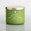 Candles-Kirkland's Home Peaceful Patchouli Triple Wick Jar Candle Green