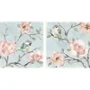Canvas Art-Kirkland's Home Perched By Pinks Giclee Canvas Prints, Set Of 2 Pink/Blue