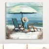 Canvas Art-Kirkland's Home Perfect Spot Canvas Art Print, 20X20 In. Blue