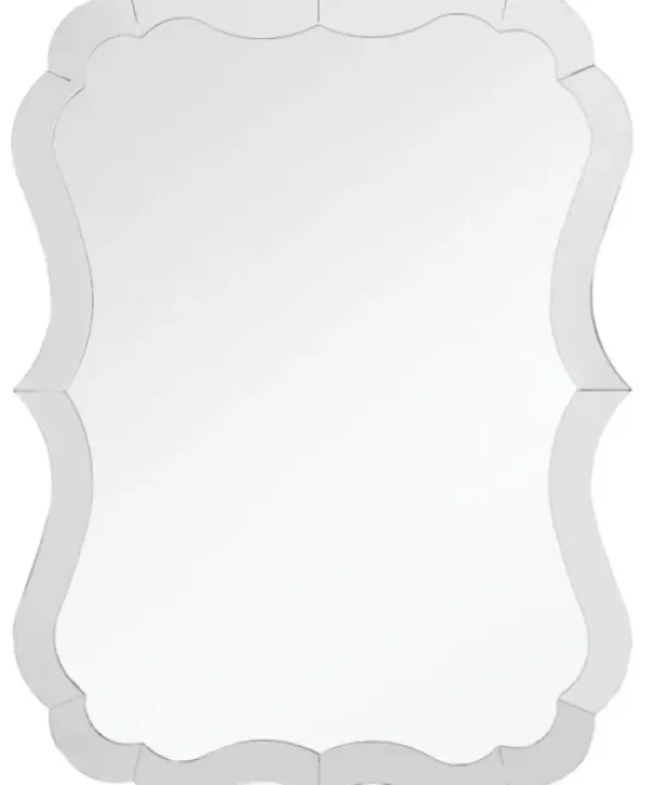 Decorative Mirrors-Kirkland's Home Perfect Symmetry Scalloped Mirror