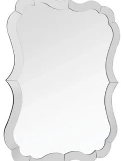 Decorative Mirrors-Kirkland's Home Perfect Symmetry Scalloped Mirror