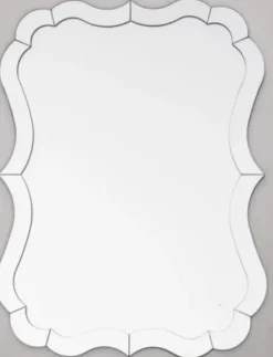 Decorative Mirrors-Kirkland's Home Perfect Symmetry Scalloped Mirror