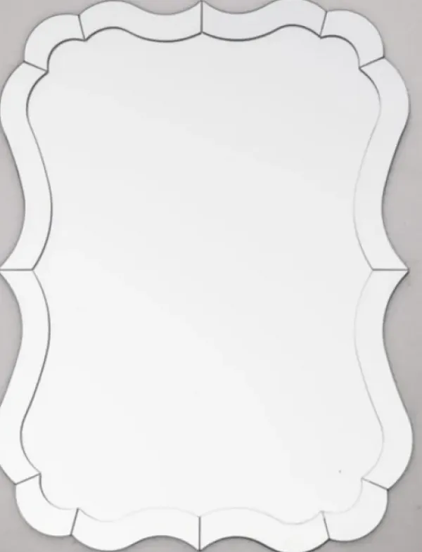 Decorative Mirrors-Kirkland's Home Perfect Symmetry Scalloped Mirror