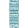 Wall Quotes & Signs-Kirkland's Home Personalized Beach House Rules Canvas Wall Plaque Blue/White
