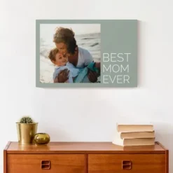 Wall Quotes & Signs-Kirkland's Home Personalized Best Mom Ever Canvas Art Print Green