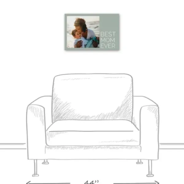 Wall Quotes & Signs-Kirkland's Home Personalized Best Mom Ever Canvas Art Print Green