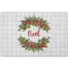 Kitchen & Floor Mats-Kirkland's Home Personalized Christmas Tree Farm Kitchen Mat Gray