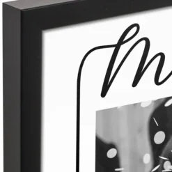 Wall Quotes & Signs-Kirkland's Home Personalized Classic Mr. & Mrs. Wall Plaque Black/White