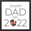 Wall Quotes & Signs-Kirkland's Home Personalized Dad Established Black Canvas Print White
