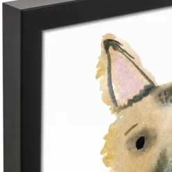 Wall Quotes & Signs-Kirkland's Home Personalized German Shepherd Canvas Wall Plaque Tan/White
