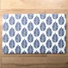 Kitchen & Floor Mats-Kirkland's Home Personalized Gray Buffalo Check Wreath Kitchen Mat Gray/White