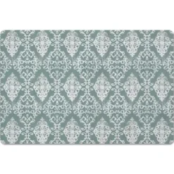 Kitchen & Floor Mats-Kirkland's Home Personalized Gray Kitchen Dance Kitchen Mat Gray/White
