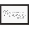 Wall Quotes & Signs-Kirkland's Home Personalized I Get It From My Mama Wall Plaque White/Black