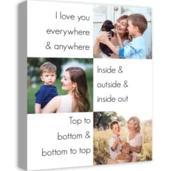 Wall Quotes & Signs-Kirkland's Home Personalized I Love You Everywhere Photo Print White
