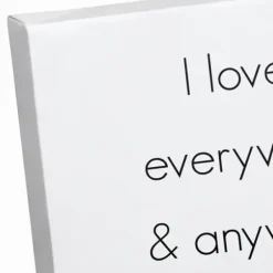 Wall Quotes & Signs-Kirkland's Home Personalized I Love You Everywhere Photo Print White