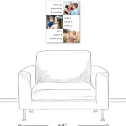 Wall Quotes & Signs-Kirkland's Home Personalized I Love You Everywhere Photo Print White
