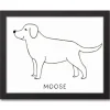 Wall Quotes & Signs-Kirkland's Home Personalized Labrador Retriever Framed Wall Plaque White/Black