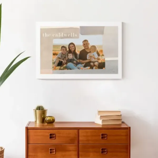 Wall Quotes & Signs-Kirkland's Home Personalized Neutral Watercolor Wall Plaque Tan/Gray/White