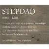 Wall Quotes & Signs-Kirkland's Home Personalized Stepdad Definition Canvas Wall Plaque Brown/White