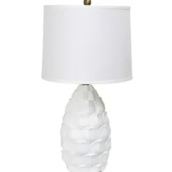 Table Lamps-Kirkland's Home Petals Table Lamp White