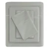 Bed Sheets-Kirkland's Home Pima Cotton Sateen 4-Pc. King Sheet Set Gray