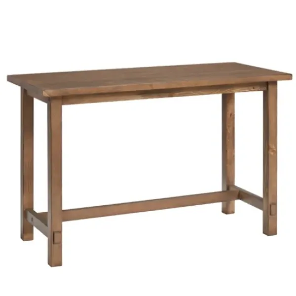 Office Furniture-Kirkland's Home Pine Distressed Wooden Desk