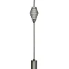 Floor Lamps-Kirkland's Home Pinnacle Metal And Glass Floor Lamp Gray