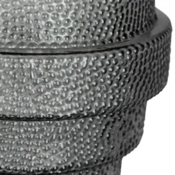 Floor Lamps-Kirkland's Home Pinnacle Metal And Glass Floor Lamp Gray