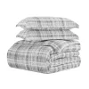Duvets-Kirkland's Home Plaid Polka Dot 2-Pc. Twin Duvet Cover Set Gray