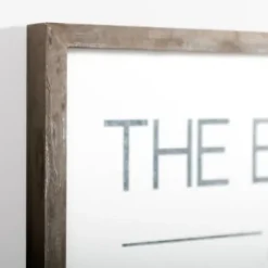 Wall Quotes & Signs-Kirkland's Home Please Seat Yourself Framed Wall Plaque White/Black