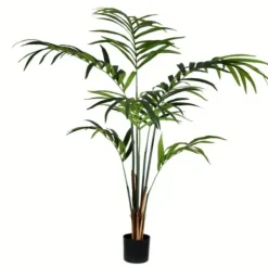 Trees & Topiaries-Kirkland's Home Potted Kentia Palm Tree, 6 Ft.