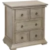 Nightstands-Kirkland's Home Prescott Pine Wood 5-Drawer Nights D Tan