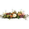 Arrangements & Greenery-Kirkland's Home Pretty Peony Garden Mix Arrangement Pink/Green/Orange/Purple
