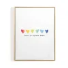 Wall Quotes & Signs-Kirkland's Home Pride Love Is Spoken Here Framed Art Print White/Multi